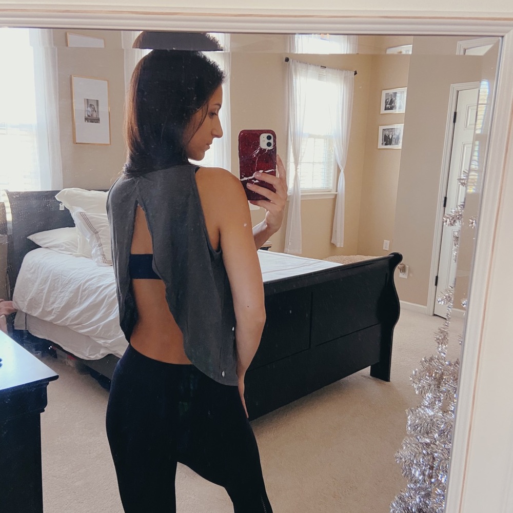 Open back Fabletics tank